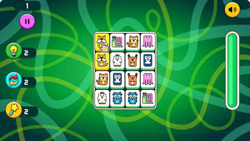 シンセン麻雀の実際のゲーム画面